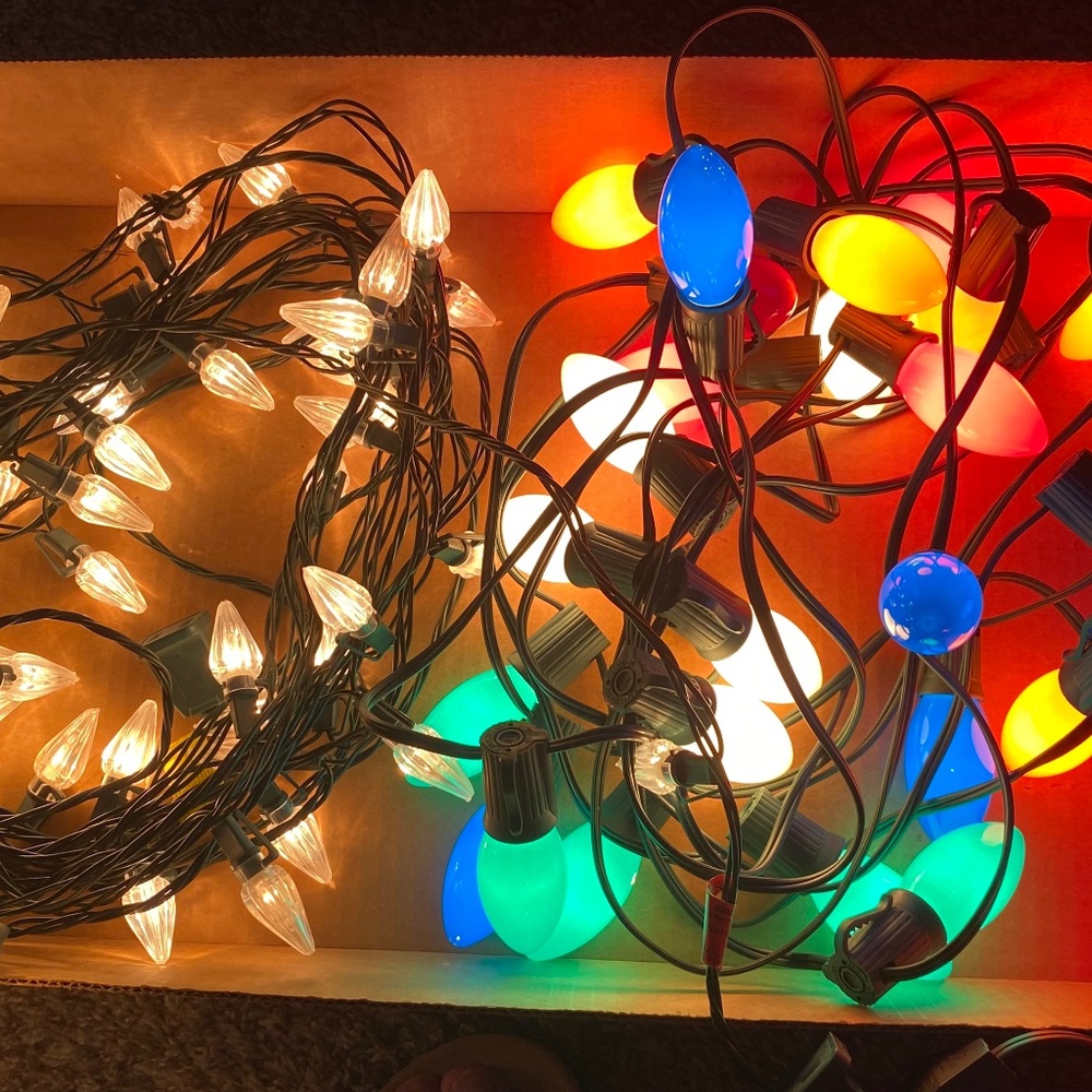 Christmas Indoor lights New Working 2 Strands